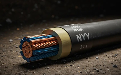 Yeraltı enerji kablosu